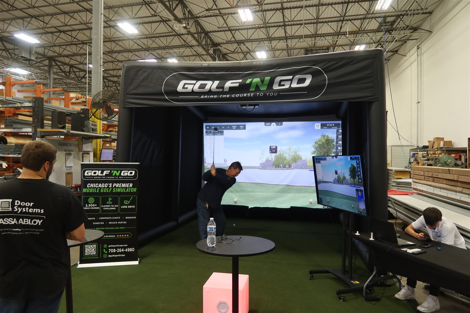 Golf 'N Go event with Door Systems