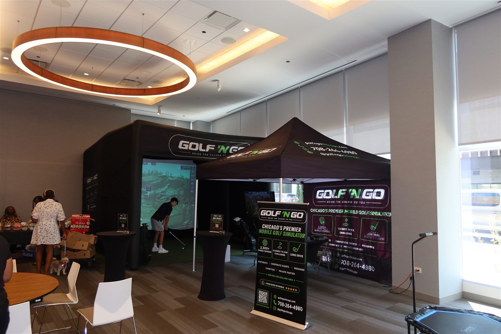 Golf 'N Go event with Walmart Connect